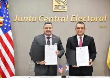 JCE firma acuerdo con el Departamento de la Policía de Nueva York