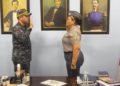 Posesionan nueva directora Policía Nacional en Baní