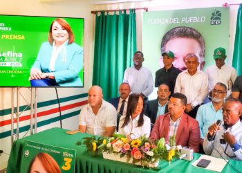 FP denuncia militantes del PRM destruyen propagandas de su candidata a la Alcaldía de San Cristóbal