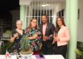 Rotary Internacional Baní reconoce a maestra Susana Objío y juramenta a esposos Guerrero-Martínez