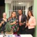Rotary Internacional Baní reconoce a maestra Susana Objío y juramenta a esposos Guerrero-Martínez