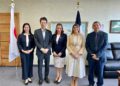 Presidenta del PARLACEN sostiene encuentro con Embajador de Japón en RD; hablan de fortalecer lazos de amistad y cooperación