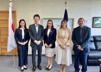 Presidenta del PARLACEN sostiene encuentro con Embajador de Japón en RD; hablan de fortalecer lazos de amistad y cooperación