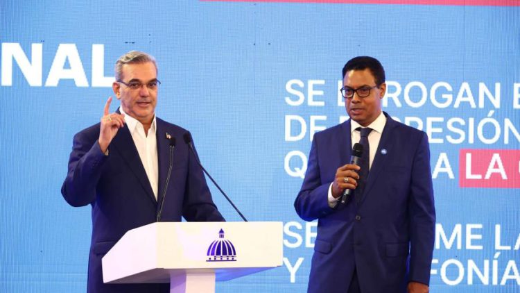 Presidente Abinader presenta anteproyecto de Ley de Libertad de Expresión, Medios Audiovisuales y Plataformas Digitales