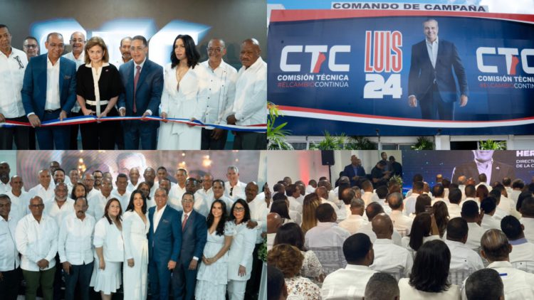 CTC se consolida como principal movimiento de apoyo a la reelección del presidente Abinader