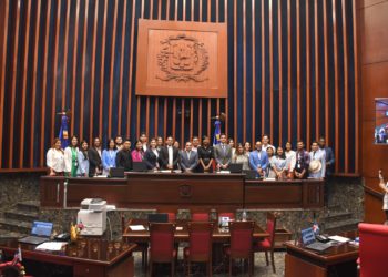 Observadores electorales de seis países LA visitan Senado RD