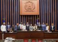 Senado recibe visita observadores de Aglojoven