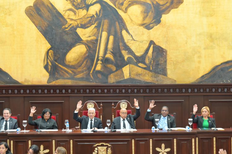 Asamblea Nacional aprueba actas elección Luis Abinader y Raquel Peña como presidente y vice presidenta RD 