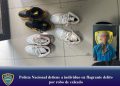 Policía Nacional detiene a individuo en flagrante delito por robo de calzado