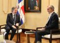 Presidente Abinader recibe en visita oficial al secretario de Estado norteamericano, Antony Blinken