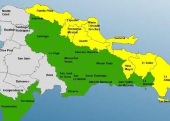 24 provincias en RD están en ALERTA por vaguada