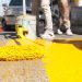 Alcalde Santo Ramírez supervisa operativo navideño de señalización de reductores de velocidad en todo el municipio