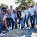 Senador Julito Fulcar inicia construcción de vivienda para familia afectada por incendio en Carretón