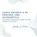 Carta abierta a mi Partido: una autocrítica. Hay tiempo y espacio para corregir el rumbo, pongamos la voluntad.