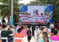 Alcalde Santo Ramírez da apertura a Paseo Peatonal en Playa Los Almendros