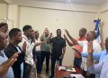 Senador Julito Fulcar juramenta Comité Organizador de los Juegos Intermunicipales de Peravia