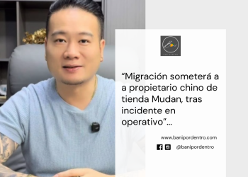Migración someterá a la justicia a propietario chino de tienda Mudan, tras incidente en operativo
