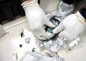 DNCD ocupa cientos de supuestas pastillas de éxtasis escondidas en bocina