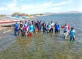 Centro Cultural Perelló celebra día mundial del medio ambiente con jornada de saneamiento y plantación de mangles en la Playa Punta Salinas