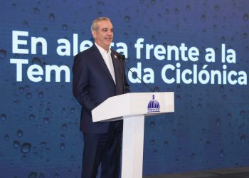 PRESIDENTE LUIS ABINADER AFIRMA  “ESTAMOS LISTOS PARA ENFRENTAR LA TEMPORADA CICLÓNICA ”