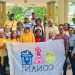 Ministerio de Trabajo monta PARADA CÍVICA en el parque central de Baní, en celebración Día Mundial contra el Trabajo Infantil