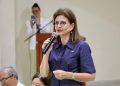 Vicepresidenta Raquel Peña encabeza encuentro con productores de mango, en Peravia