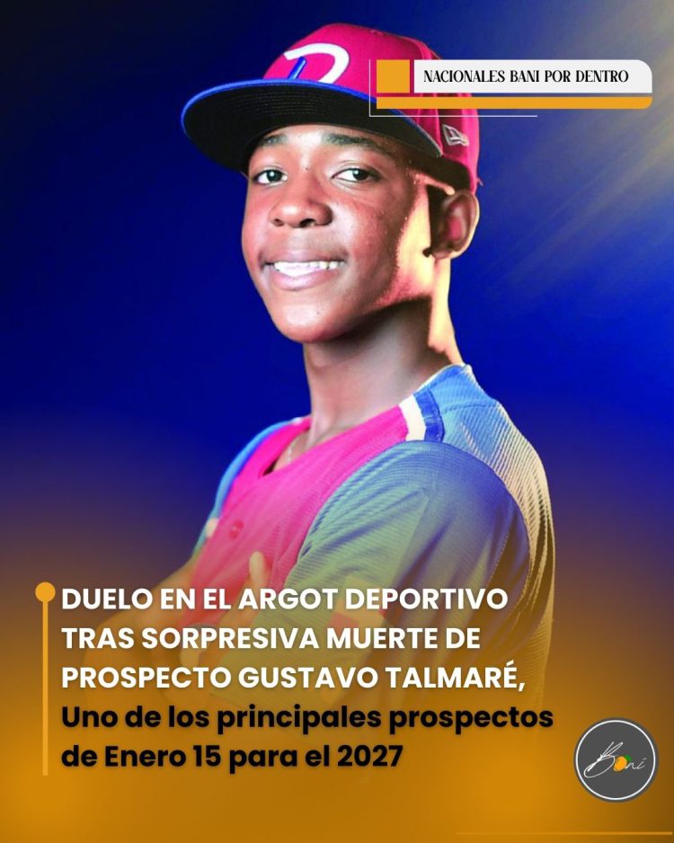 LUTO Y DOLOR EN EL ARGOT DEPORTIVO TRAS SORPRESIVA MUERTE DE PROSPECTO GUSTAVO TALMARÉ