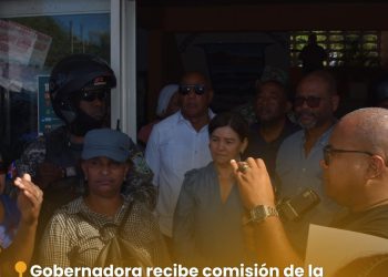 Gobernadora recibe comisión de la ADP y anuncia reunión clave para dar seguimiento a la escuela de Las Carreras