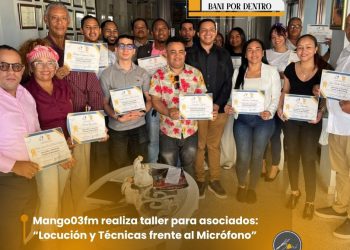 Mango03fm realiza taller para asociados: “Locución y Técnicas frente al Micrófono”