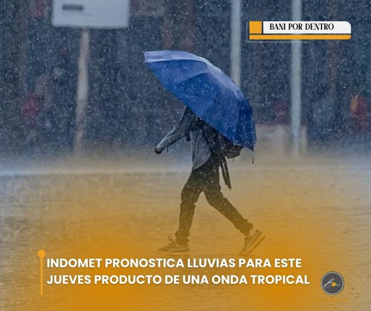 INDOMET PRONOSTICA LLUVIAS PARA ESTE JUEVES