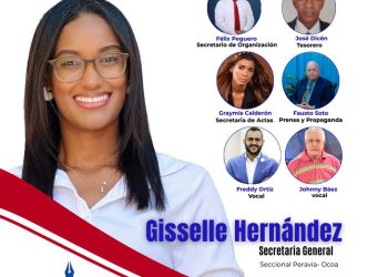 Gisselle Hernández gana elecciones del CDP seccional Peravia-Ocoa
