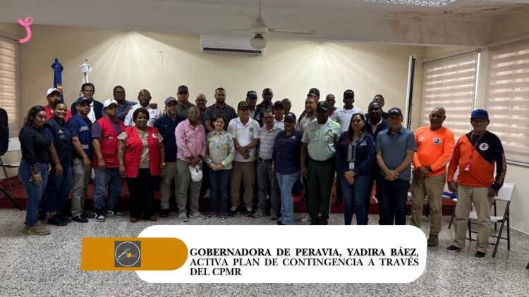 GOBERNADORA DE PERAVIA ACTIVA PLAN DE CONTINGENCIA A TRAVÉS DEL CPMR, DEBIDO A LA AMENAZA DEL FENÓMENO ATMOSFÉRICO “MELISSA”