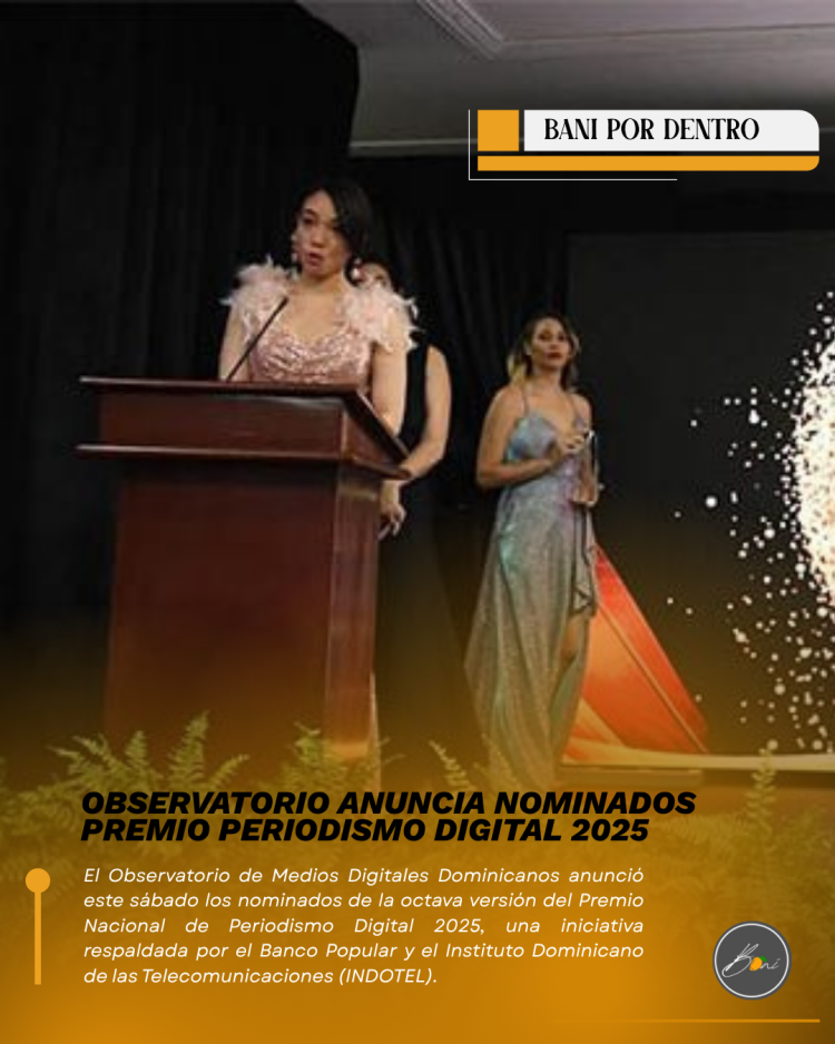 Observatorio anuncia nominados Premio Periodismo Digital 2025