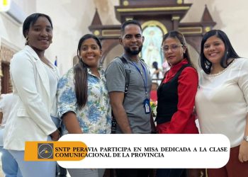 SNTP Peravia participa en Misa dedicada a la clase comunicacional de la provincia