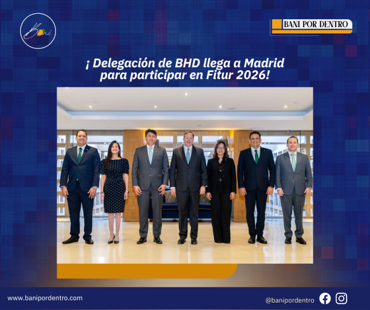 Delegación de BHD llega a Madrid para participar en Fitur 2026