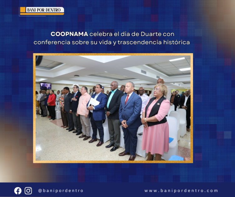 COOPNAMA celebra el día de Duarte con conferencia sobre su vida y trascendencia histórica