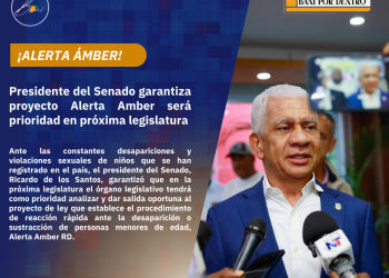 Presidente del Senado garantiza proyecto Alerta Amber será prioridad en próxima legislatura