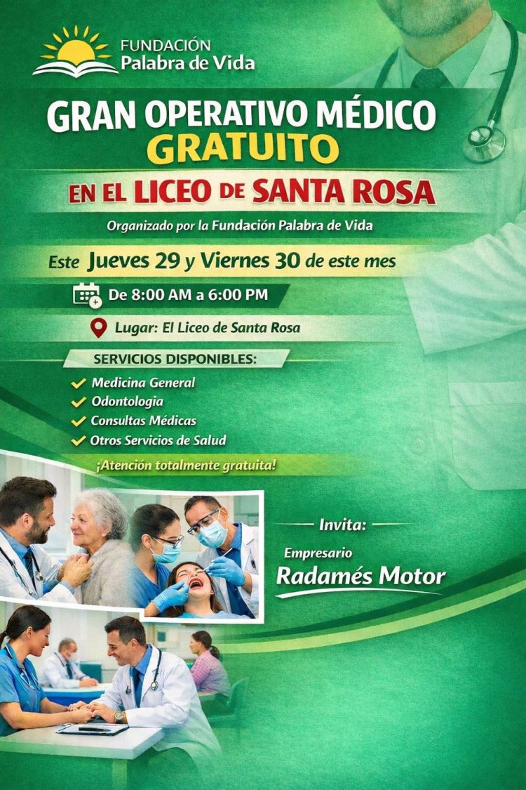 OPERATIVO MÉDICO EN SANTA ROSA