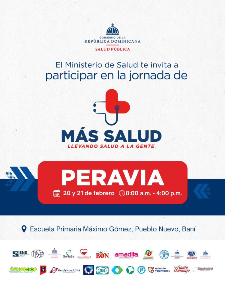 DPS Peravia anuncia gran jornada “Más Salud” en Baní con servicios médicos gratuitos