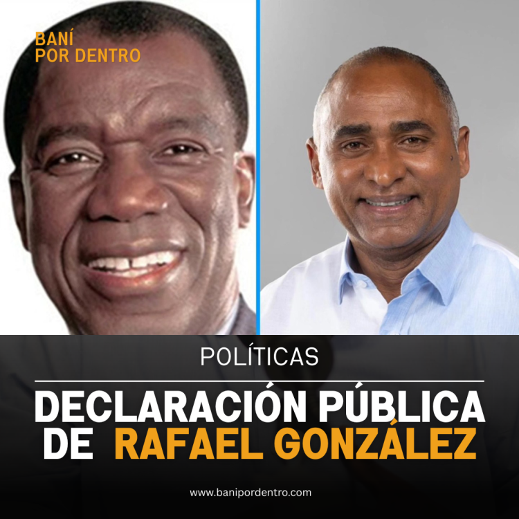 Declaración pública de Rafael González