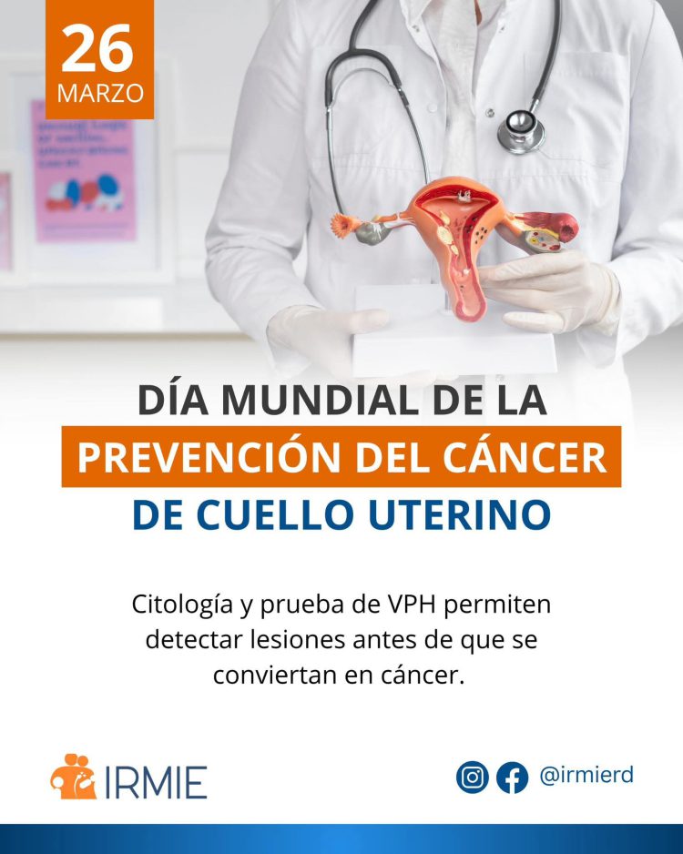 IRMIE conmemora Dia Mundial de la Prevención del cáncer de cuello Uterino