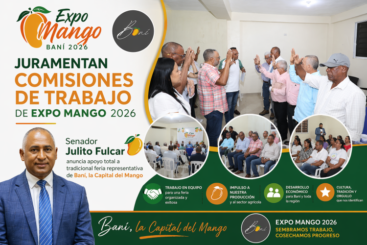 Juramentan comisiones de trabajo de Expo Mango 2026