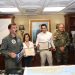 Ministro David Collado y la embajadora Leah Campos realizan visita al portaaviones USS Nimitz