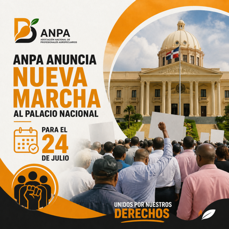 ANPA anuncia nueva marcha al Palacio Nacional para el 24 de julio