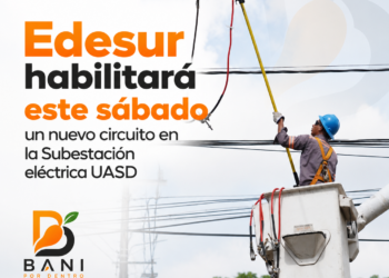 Edesur habilitará este sábado un nuevo circuito en la Subestación eléctrica UASD