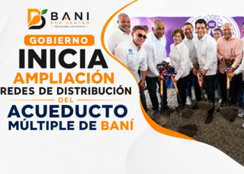 Gobierno inicia ampliación redes de distribución del acueducto múltiple de Baní
